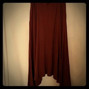 Curved Maxi skirt